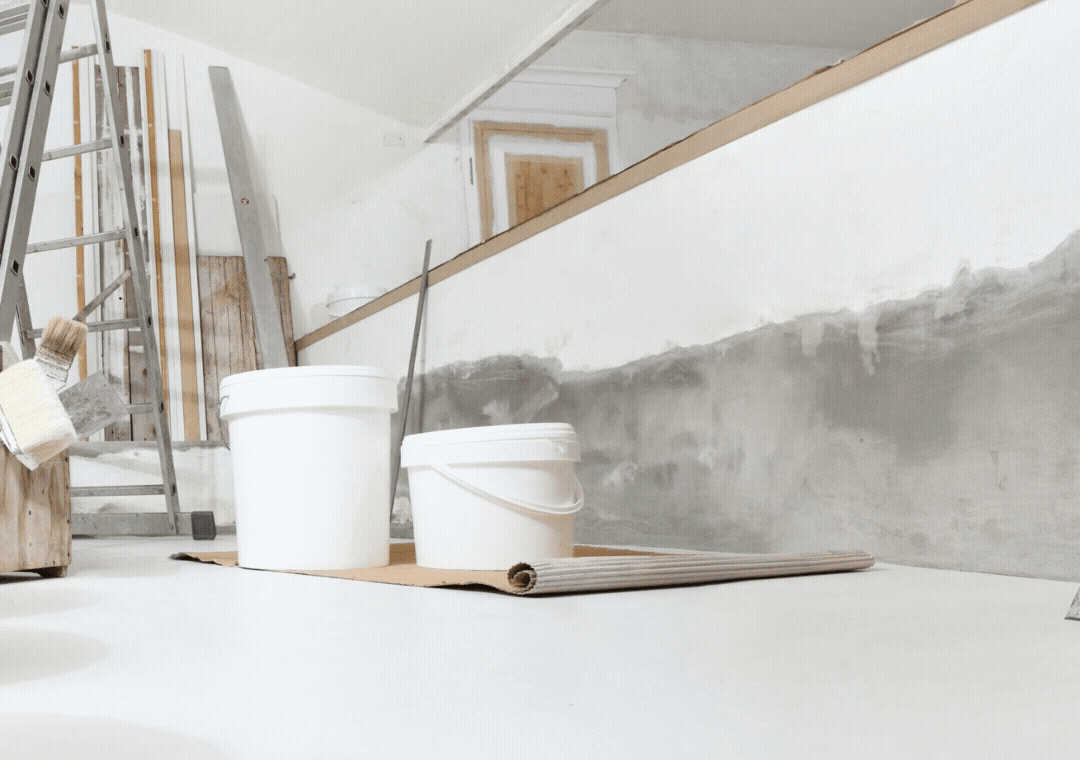 renovation during